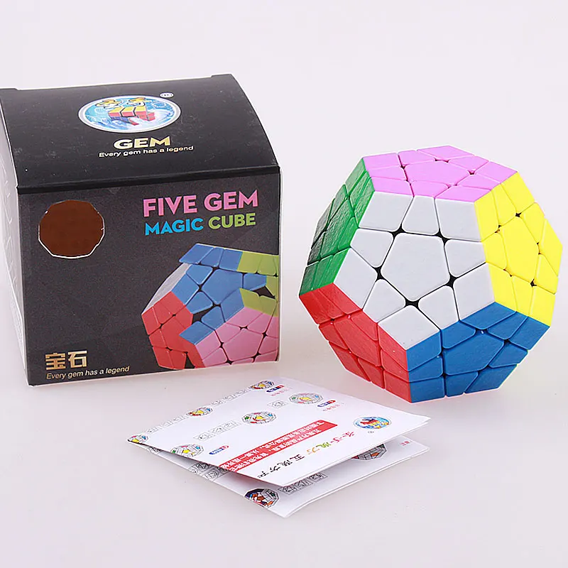 Shengshou MagFoSho Megaminxeds, 12 Сторон, волшебные кубики, без наклеек, головоломка, кубик, профессиональный скоростной кубик, антистресс, обучающие игрушки
