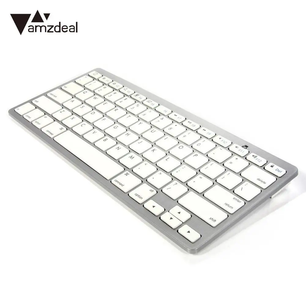 

6mm Slim Wireless Keyboard Bluetooth 3.0 Suitable For Apple Android windows With Anti- Ghosting/Waterproof Commerce Keyboard