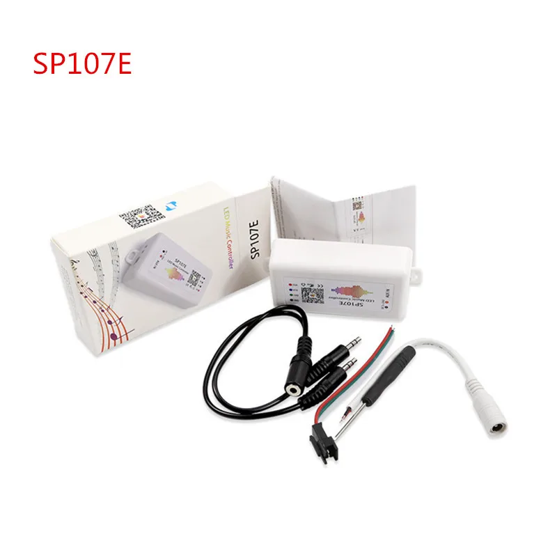 SP105E SP106E SP107E SP110E DC5-24V симфония работы при прослушивании музыки по Bluetooth контроллер WS2812 WS2801 APA102 полосы пикселей светильник с контроллером