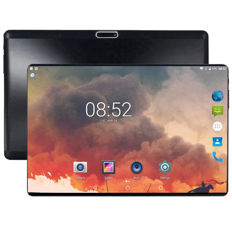 Новый 10 дюймов 3g 4 г LTE планшетный ПК Octa core 1280x800 ips HD 5.0MP Wi Fi ГБ оперативная память 64 Встроенная Android 8,0 A-GPS телефон планшеты 10,1