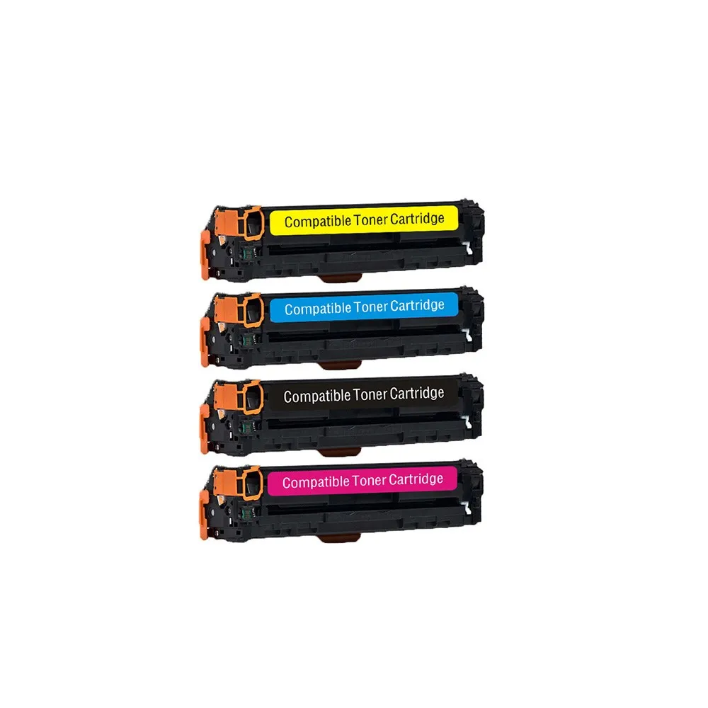 Compatible for 128A CE320A CE321A CE322A CE323A (4 Pack KCMY) toner ...