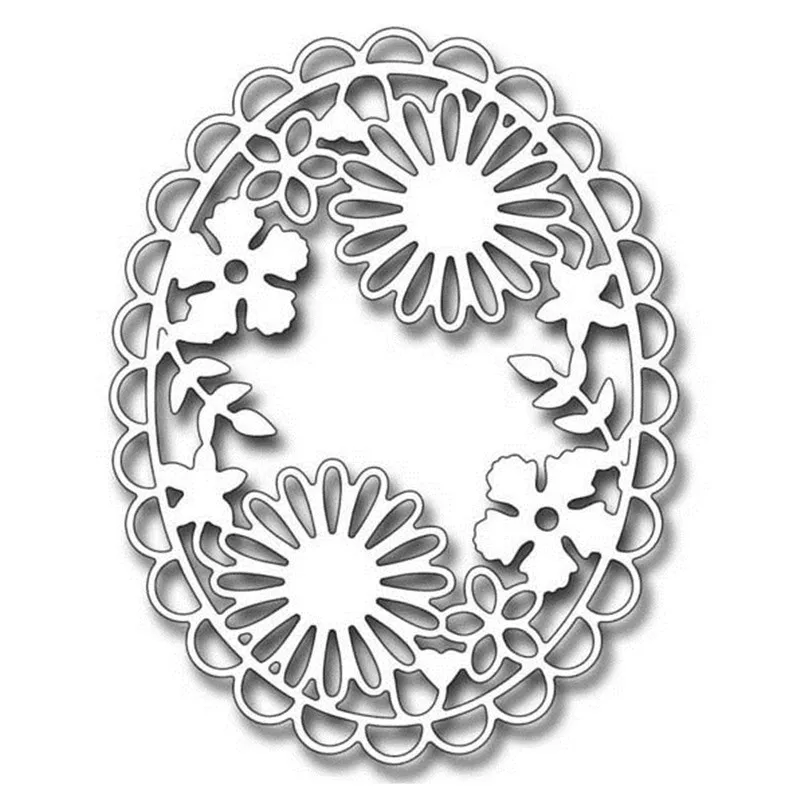 

Bi fujian Flower Wavy edge 2019 NEW METAL CUTTING DIES DIY Scrapbook PAPER CRAFT card album gift present knife mold art cutter