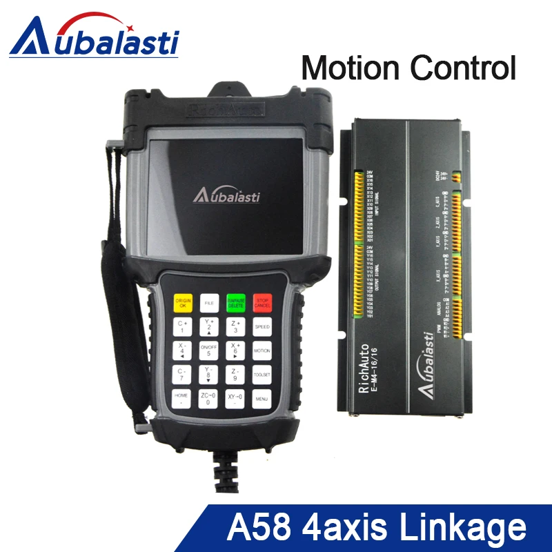 Richatto DSP CNC control ler 4 оси A58 система управления движением cnc Control для фрезерного станка