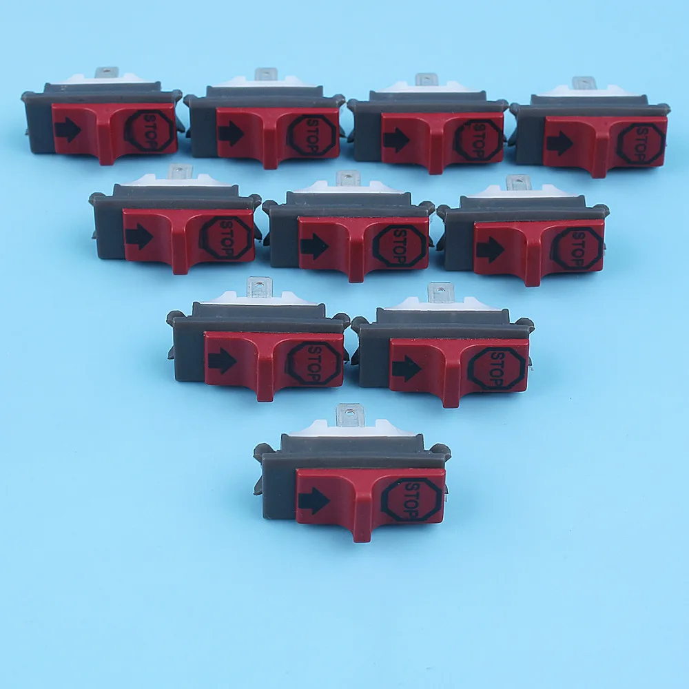On Off Kill Start/Stop Switch For Husqvarna 365 371 372 336 385 390 JONSERED 2063 2065 2165 2071 2171 Chainsaws 10pcs