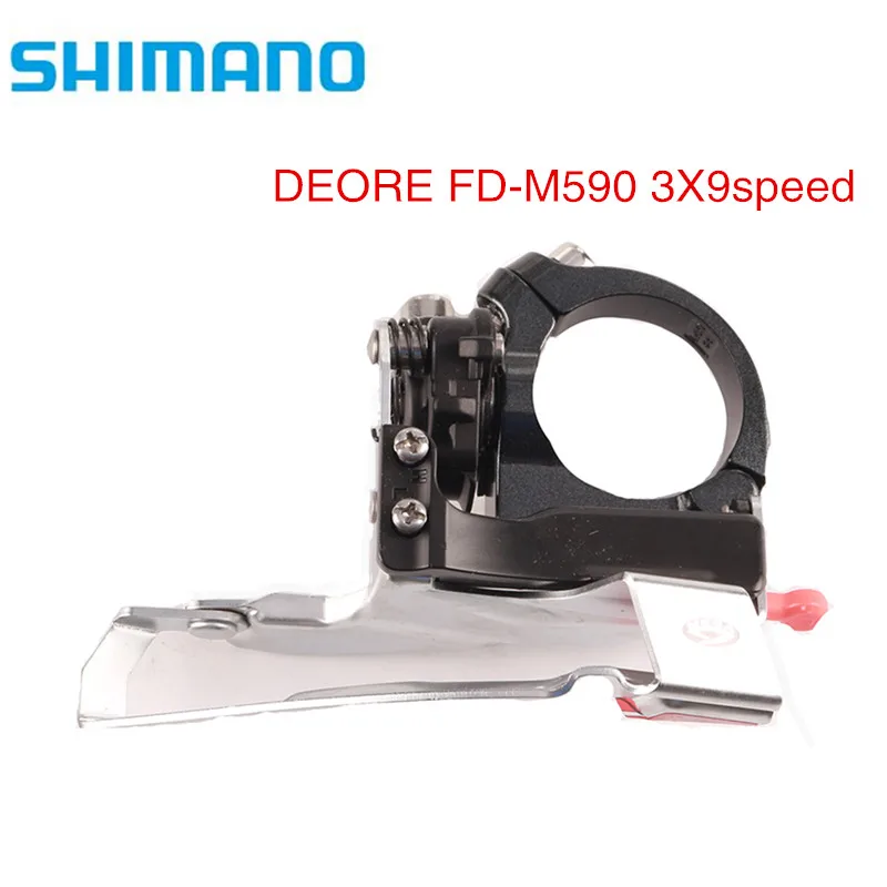 Shimano DEORE FD-M590 9S 27S передний переключатель 34,9 мм Мульти-зажим передний переключатель для горного велосипеда