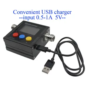 Latest Version Surecom SW-102 125-525Mhz VHF/UHF Antenna Power & SWR MeterDigital VHF/UHF SWR & POWER WATT METER