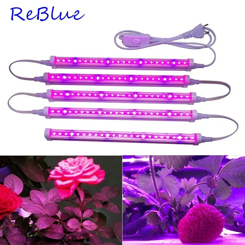  Grow Light Phyto Lamp Plant Light 12W 24W Grow Led Fitolampy For Plants T5 Led Grow Light Full Spec - 32797886398