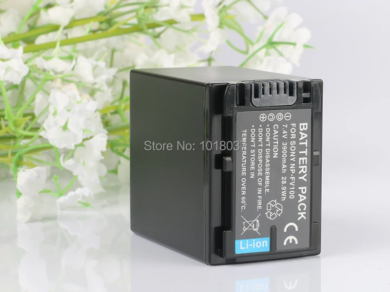 Lanfulang NP-FV100 NP FV100 Перезаряжаемые батарея для цифровой камеры+ USB Зарядное устройство для sony FDR-AX30 FDR-AX33 HDR-CX900 HDR-PJ10