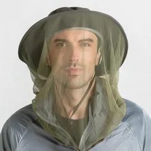 Москитная шляпа от солнца, Панама с невидимой сеткой, защищающей от насекомых, от комаров NFE99