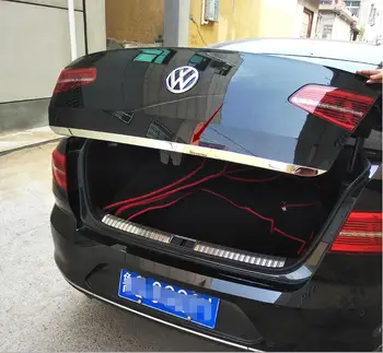 

Fit For VW PASSAT B8 2017 2018 2019 Rear Trunk Boot Tailgate Door Tail Gate Cover Trim Molding Lid Bezel Garnish Strip Styling