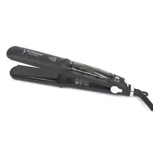 Профессиональный Выпрямитель для волос, плоский утюжок для волос, паровой стайлер, плоская керамика, органический кремний, горячий гребень для сухой и влажной