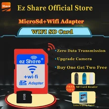 ez Share адаптер для MicroSD Wifi беспроводной 8G 16G 32G класс 10 карта памяти TF MicroSD адаптер WiFi Cartao de memoria