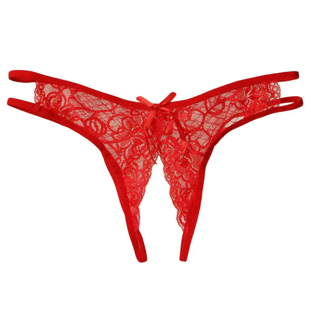 Women's Hot Erotic Crotchless Pantie-0