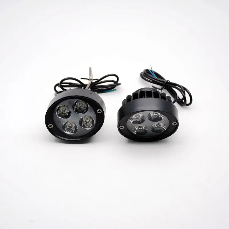 Universal Rearview Mount External Spotlight Modified Waterproof