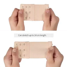 MUQGEW, 9 шт., Женский мягкий удобный бюстгальтер, 2x3 крючка, расширитель, ремень, регулируемое расширение, увеличит ваше нижнее белье, размер# y4
