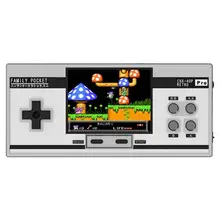 8 бит семейная карманная профессиональная портативная игровая консоль 3 дюйма HD детство ручной FC/NES Видео игровой плеер встроенный 348 Ретро игра