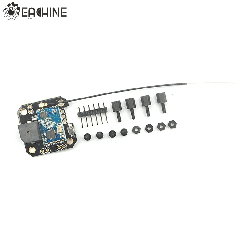 20 мм * Eachine Minicube Frsky совместимый 2 4G 8CH приемник встроенный звуковой сигнал для 68 90 100