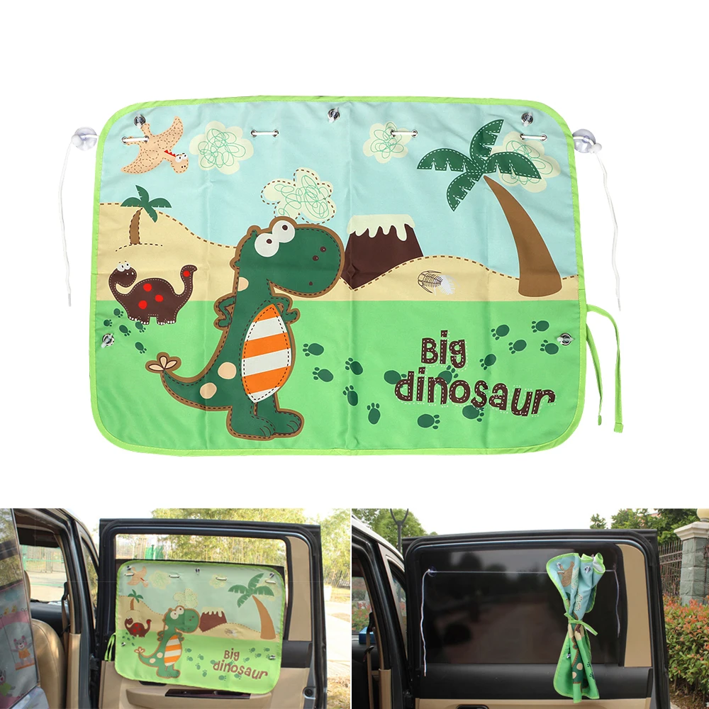

Cartoon Car Curtains for Side Window Sunshade UV Protection Sun Shade Cute Auto Decoration Interior Accessories Car-styling