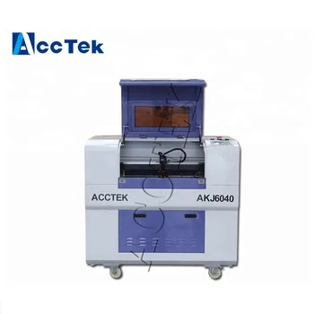 

hot sale 6090 6040 High Precision jinan AccTek co2 laser cnc lathe cutting machine acrylic co2 laser 6040