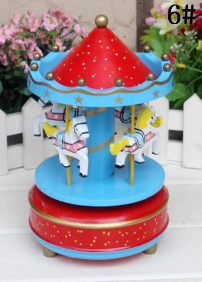 Оптовая цена музыкальная шкатулка 4 шт./лот креативные подарки деревянная в виде