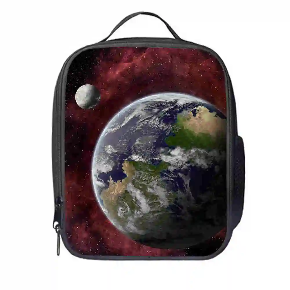 Galaxy сумка для ланча, космическая, индивидуальная, Вселенная, аниме, для мужчин, подростков, мальчиков, девочек, детей, школьный изолированный охладитель, сумка-тоут - Цвет: 044LB7