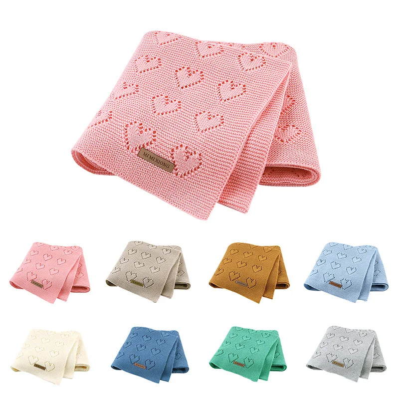 

Newborn Blanket Warm Baby Swadding Wrap Soft Baby Sleeping Blanket Knitting Envelope Bedding Set Stroller Accessies