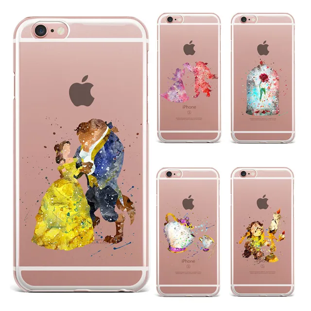 For Fundas iPhone 6 Case SE 5S 6 6S 7 8 Plus Beauty And