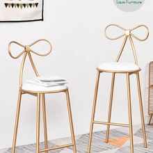 Модные стулья для бара в стиле Луи, креативные Упоры для отжиманий от пола, простой Ресторан для отдыха