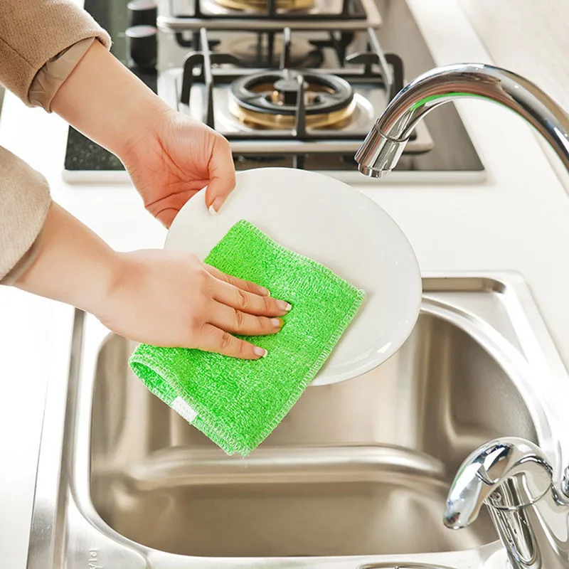 Microfiber Dish Cloths, Ultra Absorbent, Kitchen Dish Rags, For Washing  Dishes, Bamboo Charcoal Fiber, Cleaning Cloth, For Kitchen Washcloth, Quick  Drying, Multi Surface Cleaning, - Temu