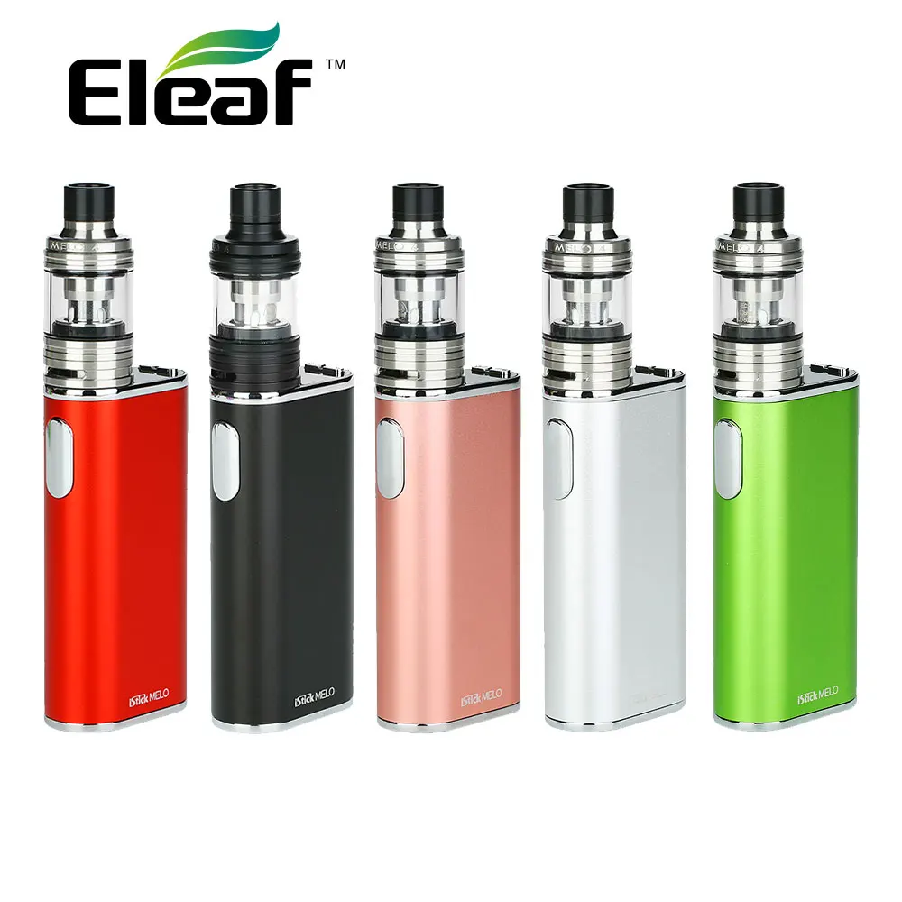 Электронные сигареты Eleaf IStick Melo тк кит с Melo 4 танк распылителя 2 мл емкость и 60 Вт IStick Melo TC 4400 мАч Батарея e-сигареты