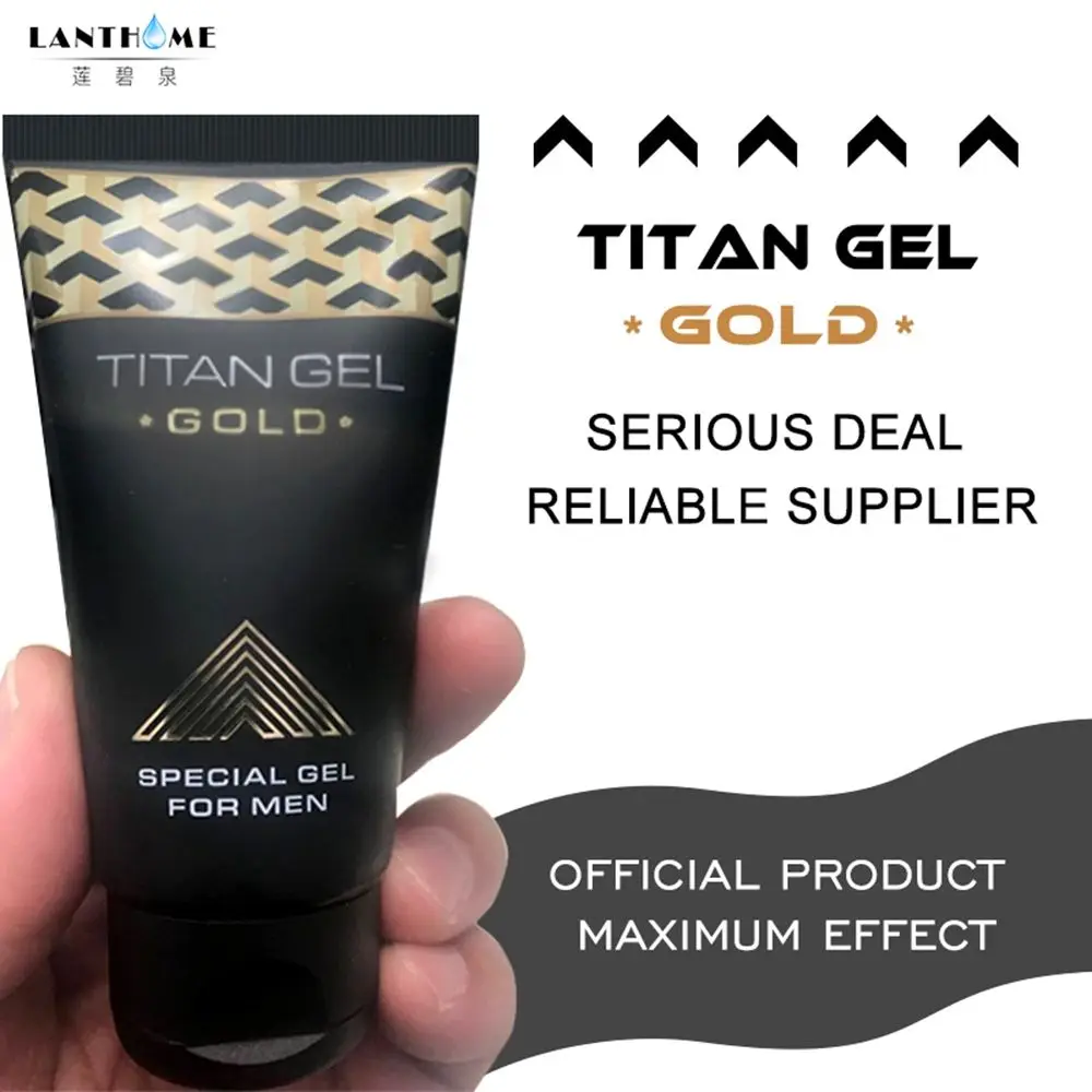 Buy 1 PC New TITAN GEL Gold Male Big Enhancement