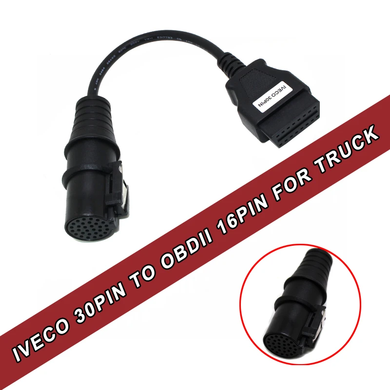 Грузовые кабели для 30pin IVECO Multidiag Pro + 30-контактный кабель TCSCDP TCS CDP Бесплатная