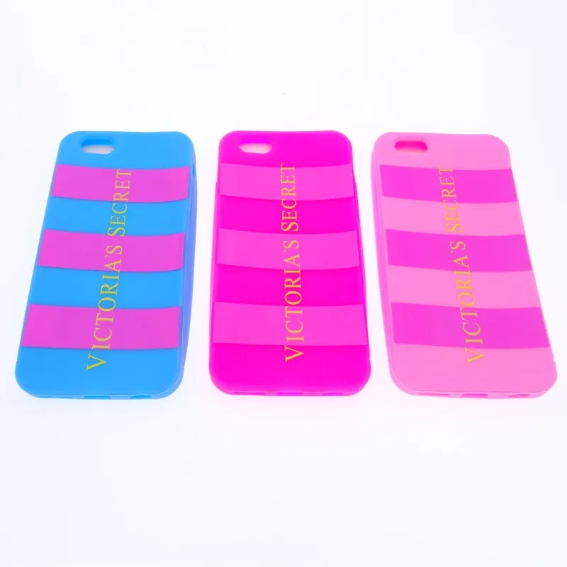 

Fashion Stripe Patterned Design Victoria Style Silicone Phone Cover Case for iPhone 6 6S 6G 4.7'' Inch Blue PINK Rose Colorful