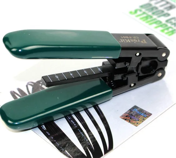 Фото Инструмент для зачистки оптоволоконного кабеля FTTH Proskit CP-FB01 №2