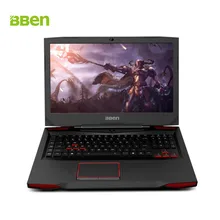 Bben G17 Окна 10 Intel I7 7700HQ Ноутбук игровой Записные книжки компьютер NVIDIA GDDR5 6 г Оперативная память FHD1920 * 1080 клавиатура с подсветкой HDD + SSD