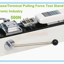 500N электронный провода терминал тяговая сила тесты стенд работает с цифровой или аналоговый силовой датчик