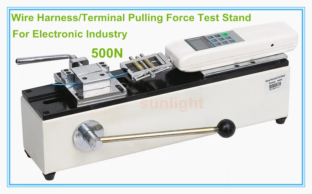 500N Electronic Wire Terminal Pulling Force Test Stand