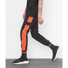 Осень-зима модные мужские тренировочные брюки с эластичной резинкой на талии ретро брюки спортивные штаны Мужские штаны спортивные брюки