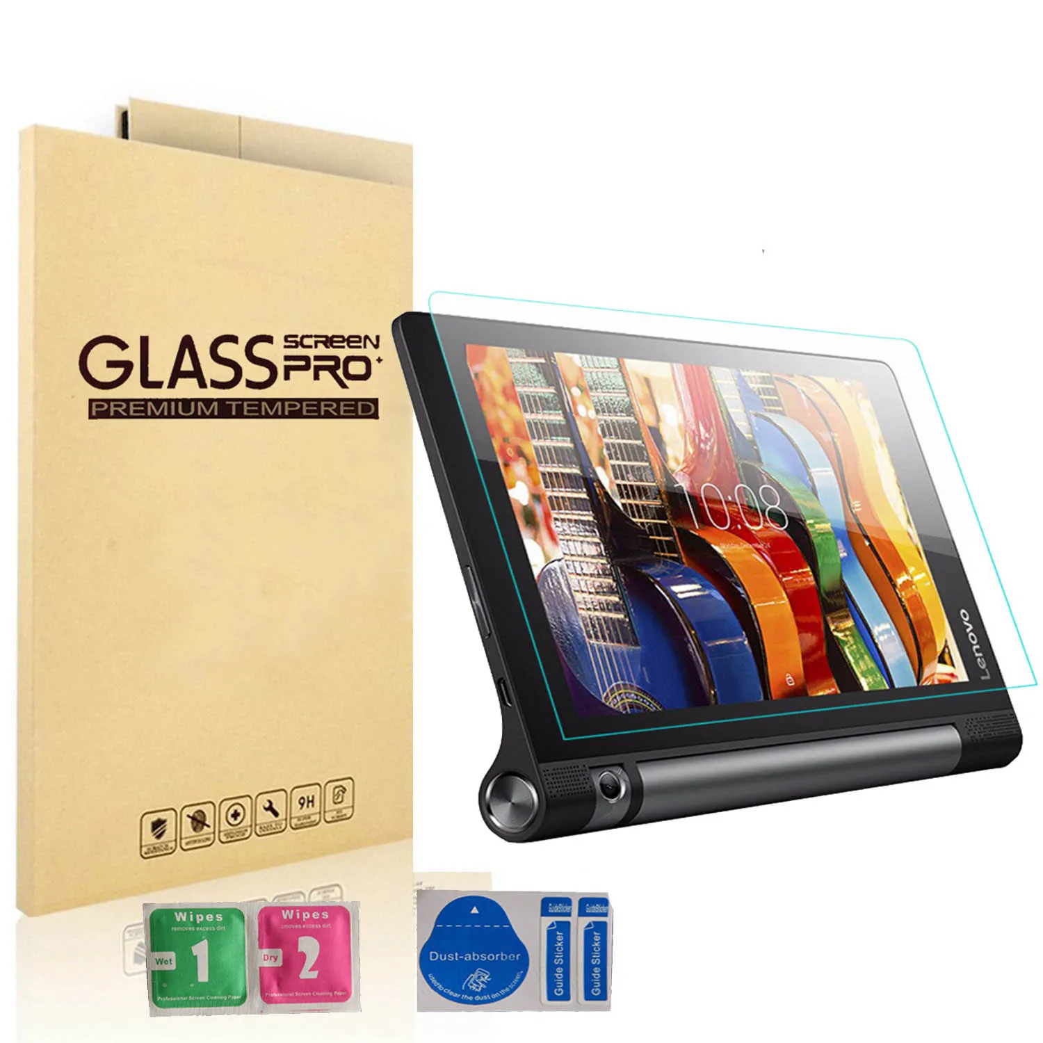 x50 protective glass for Lenovo Yoga YT3 X50f x50m X50l tempered glass screen protector film for tab3 10.1 tablet