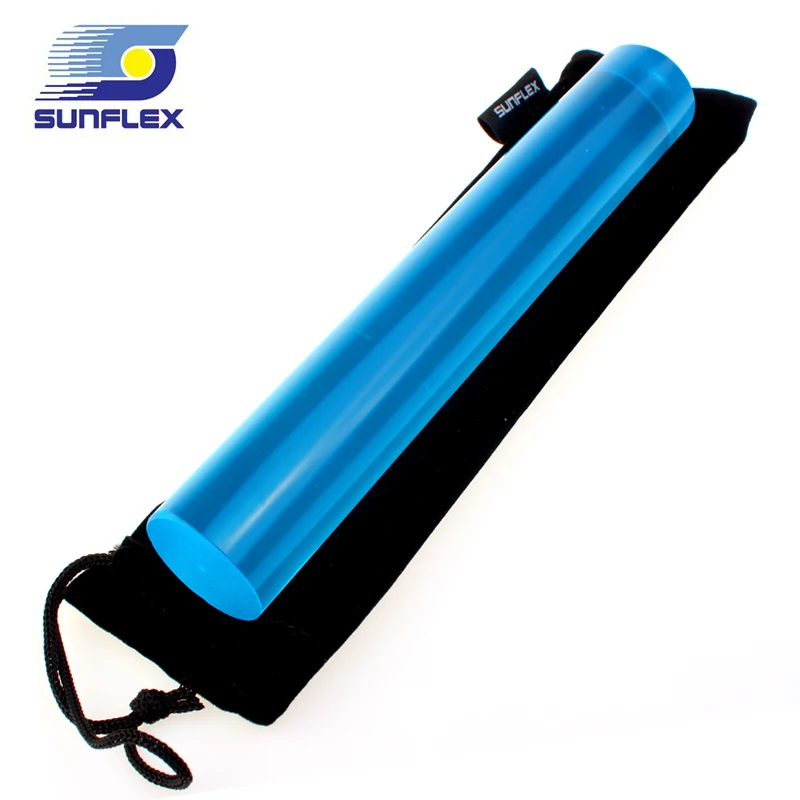 

SUNFLEX Crystal Table Tennis Rubber Roller (Solid, Heavy, with Cloth Storage Bag) Ping Pong Accessories Tenis De Mesa