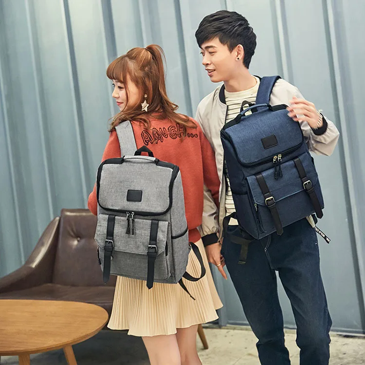 Брендовый Повседневный 15,6 дюймовый Мужской рюкзак для ноутбука, вместительные рюкзаки для путешествий, школьная сумка, рюкзак для подростков