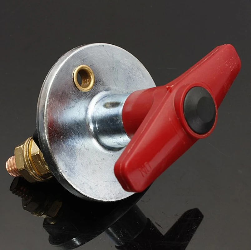 Newest 12V-60V Key Battery Isolation Isolator Cut Off Kill Switch Car Marine Boat