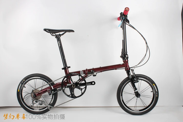 Sale Ultra-light 9-speed chrome-molybdenum steel folding bike High quality Cost-effective bicycle Retro travel driving leisure BMX 20