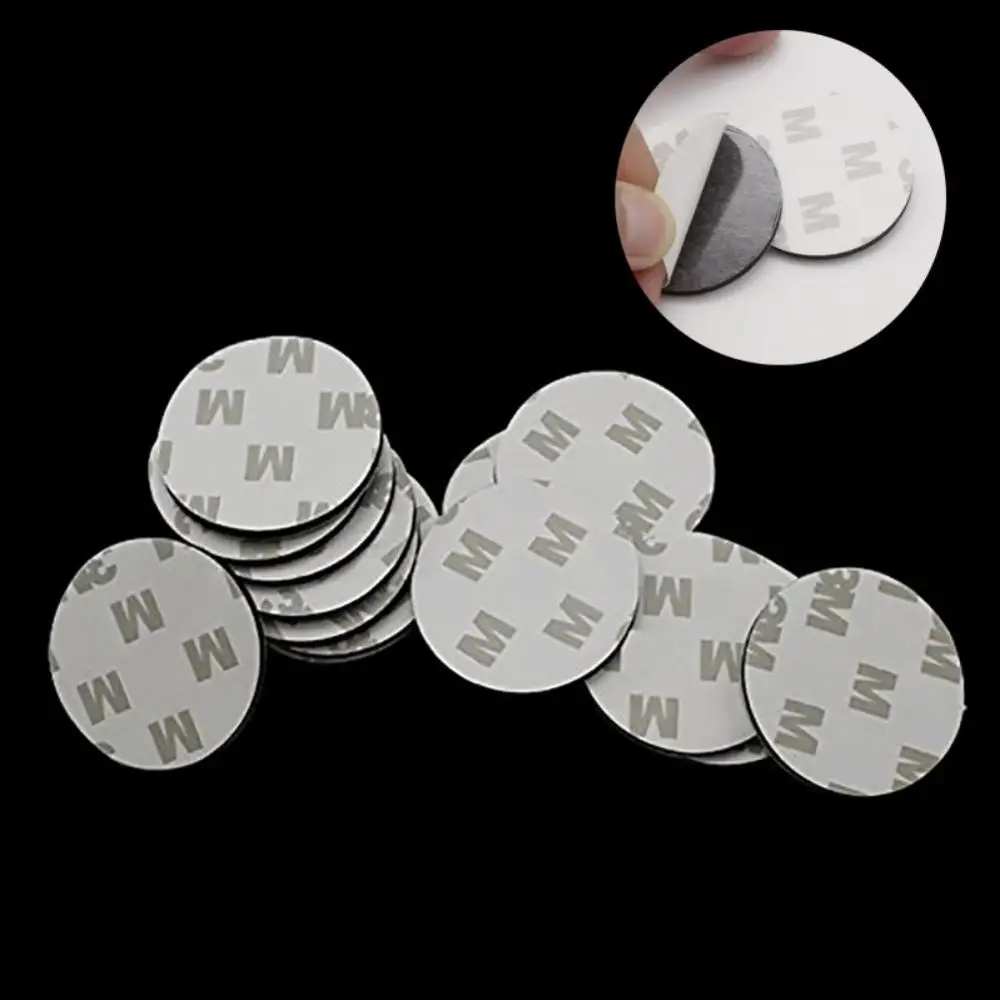 

60pcs Round Double-Sided Adhesive Tape Thick Waterproof High Temperature Resistant Foam Sticker for Household Car