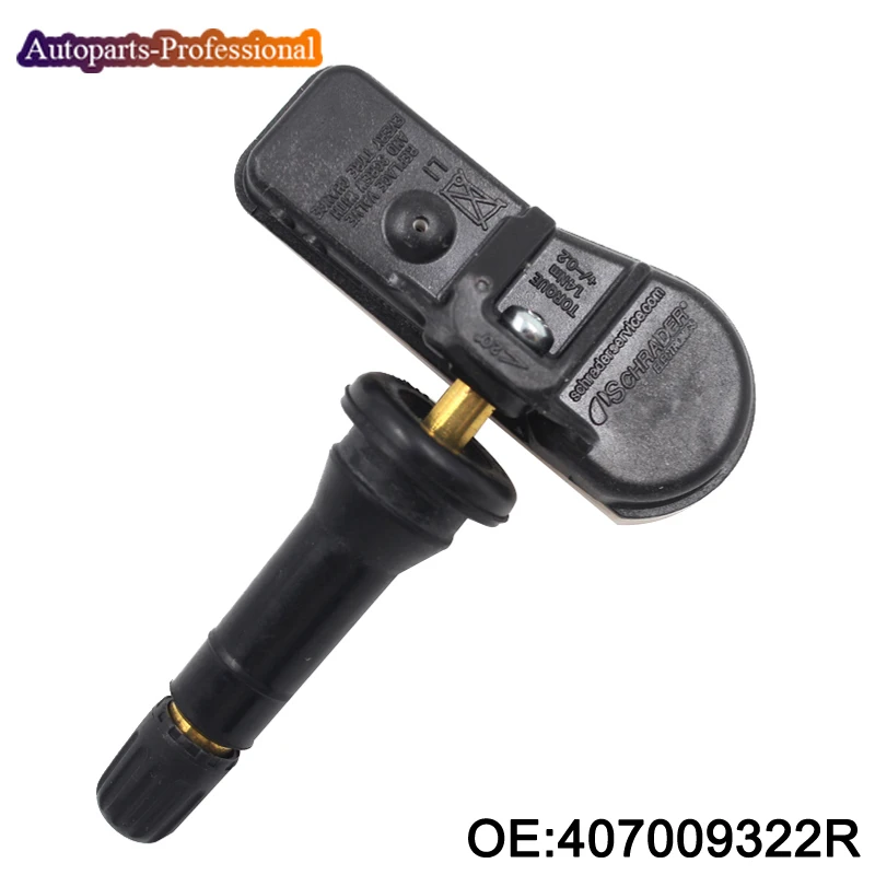 Автомобильный TPMS датчик давления в шинах для Dacia Duster Lodgy Sandero Renault Kangoo Clio Captur Smart 407009322R