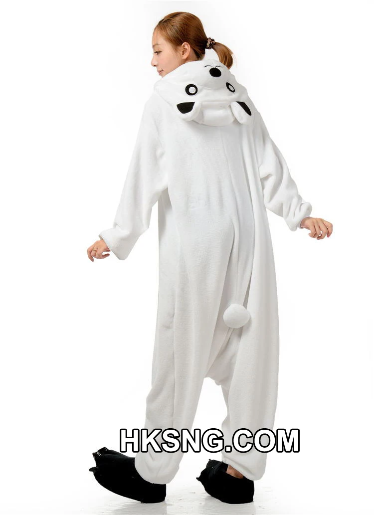 polar bear back pajamas
