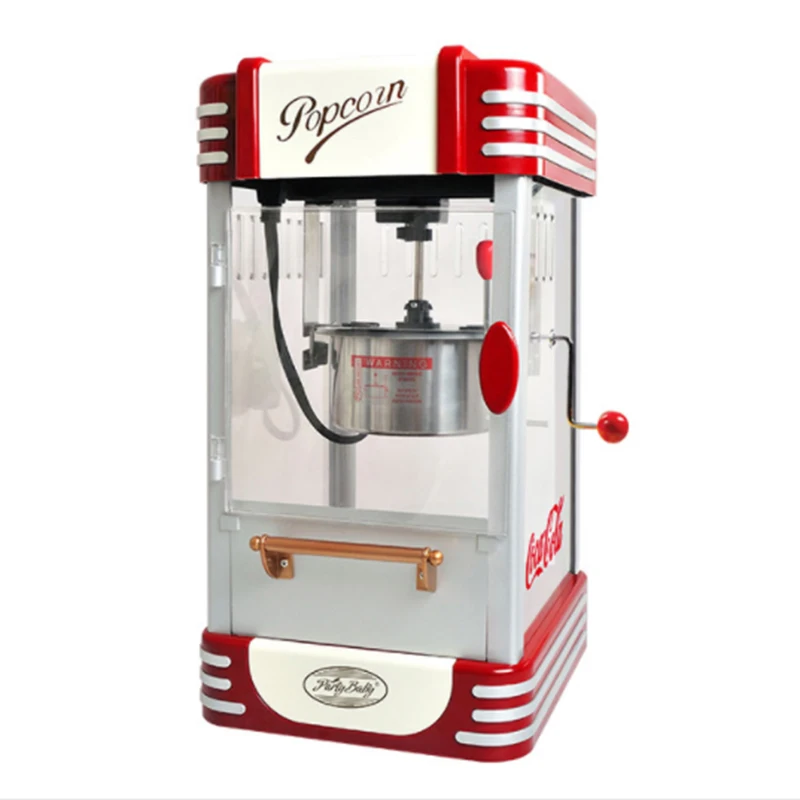 

2018 New Dhl/fedex/ems Super Retro Commercial Popcorn Machine LEIBINBL Pop Corn Making 220v&CE Certification