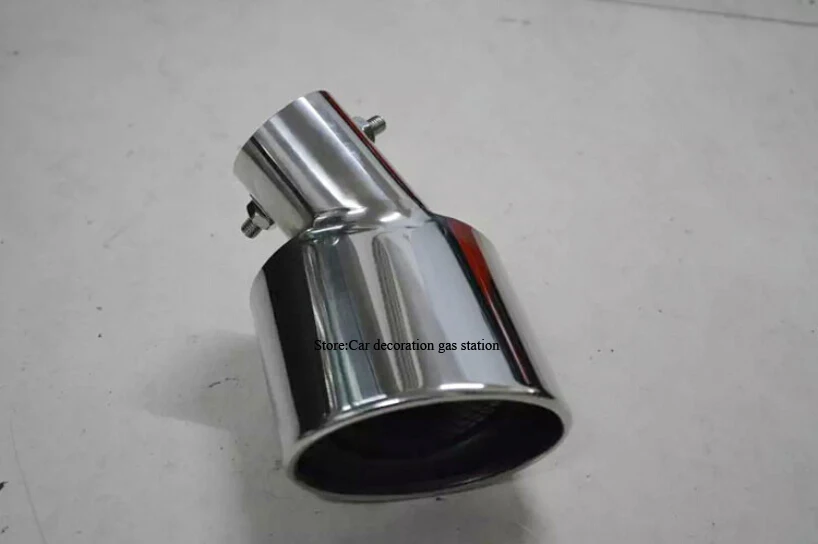 

Free Shipping 2008 2009 -2014 For Ford Fiesta EcoSport Stainless steel exhaust pipe tail pipe muffler auto accessories