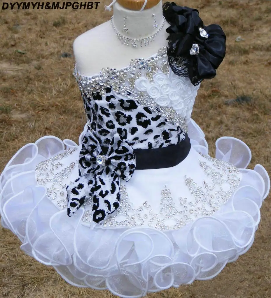 New Glitz Pageant Dresses For Girls Toddler Leopard Print One