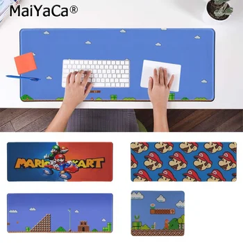 

MaiYaCa Custom Skin mario Rubber Mouse Durable Desktop Mousepad Free Shipping Large Mouse Pad Keyboards Mat